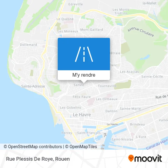 Rue Plessis De Roye plan