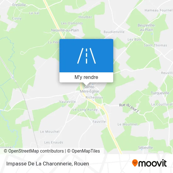 Impasse De La Charonnerie plan