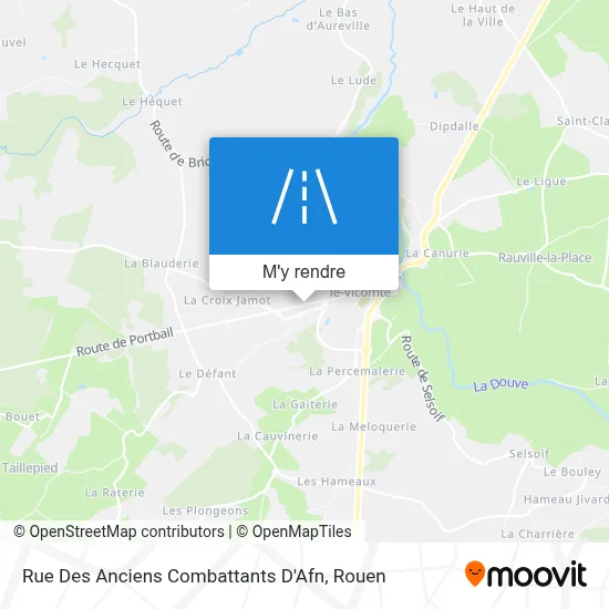 Rue Des Anciens Combattants D'Afn plan