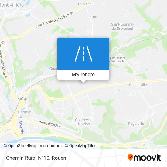 Chemin Rural N°10 plan