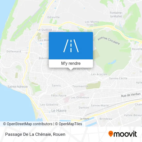 Passage De La Chênaie plan