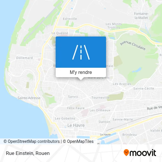 Rue Einstein plan