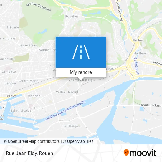 Rue Jean Eloy plan