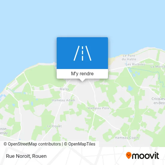 Rue Noroit plan