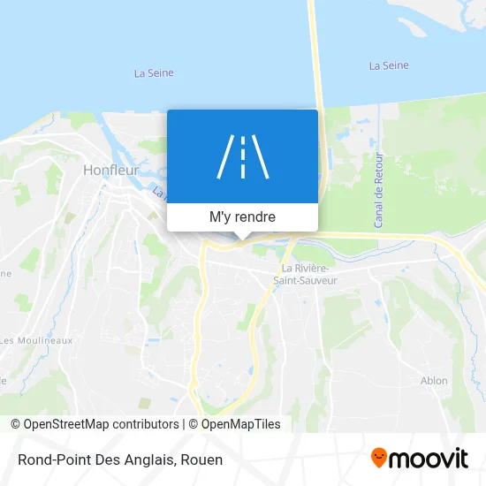 Rond-Point Des Anglais plan