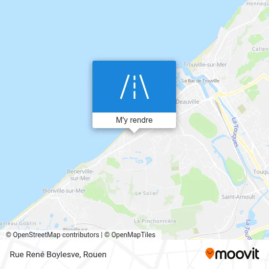 Rue René Boylesve plan