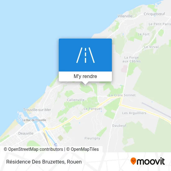 Résidence Des Bruzettes plan
