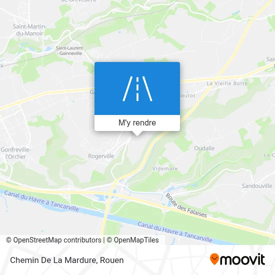 Chemin De La Mardure plan