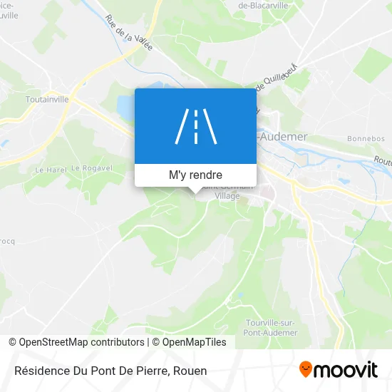Résidence Du Pont De Pierre plan