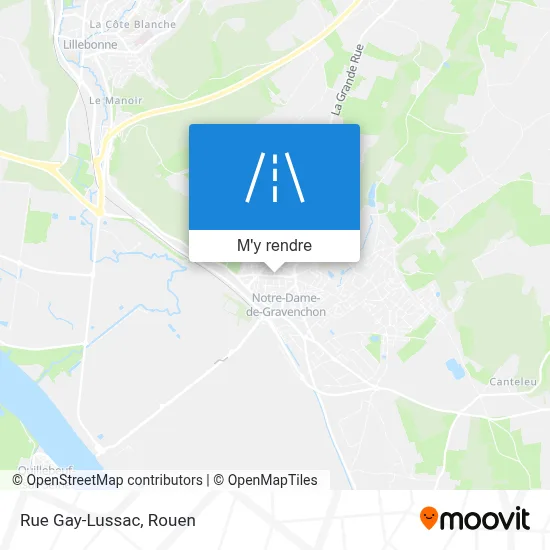 Rue Gay-Lussac plan