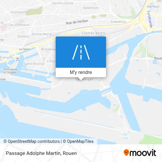 Passage Adolphe Martin plan