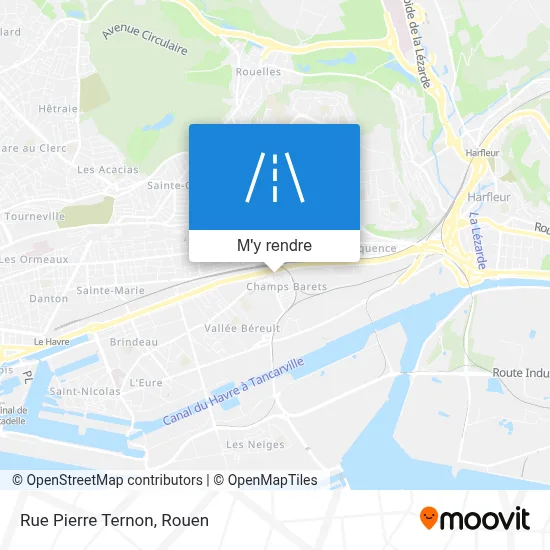 Rue Pierre Ternon plan
