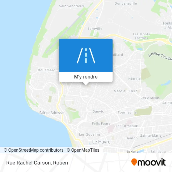 Rue Rachel Carson plan