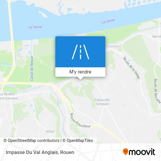 Impasse Du Val Anglais plan