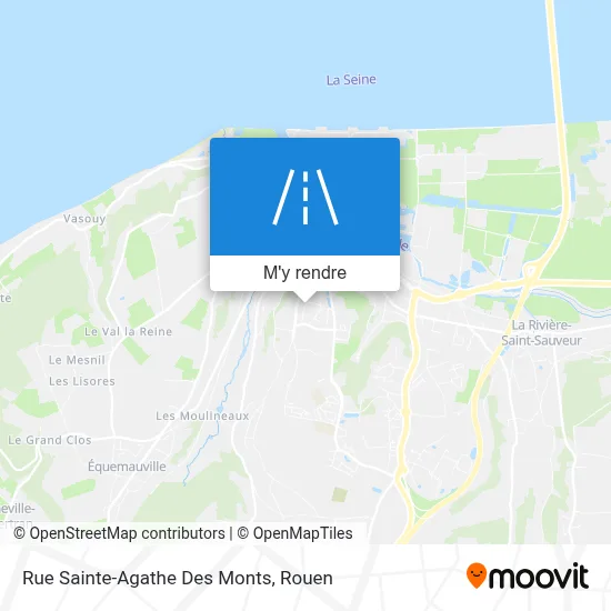 Rue Sainte-Agathe Des Monts plan