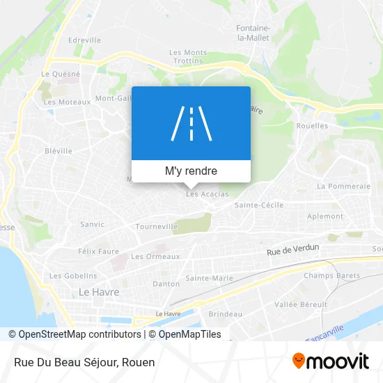 Rue Du Beau Séjour plan