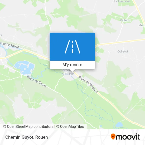 Chemin Guyot plan