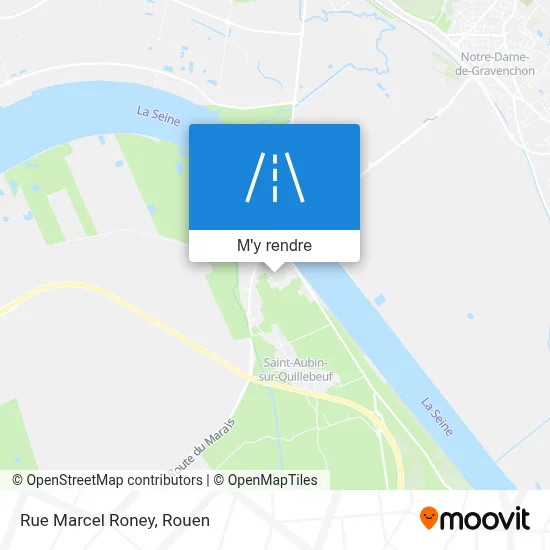 Rue Marcel Roney plan