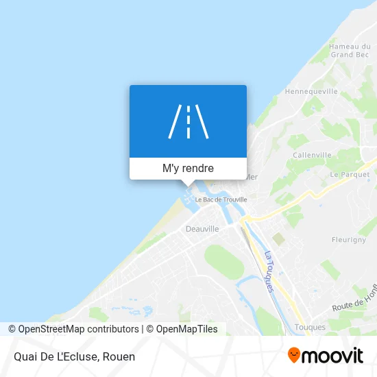 Quai De L'Ecluse plan