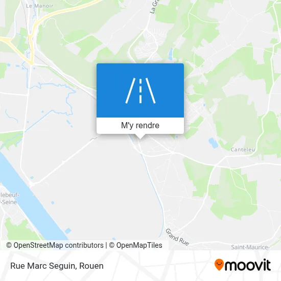 Rue Marc Seguin plan
