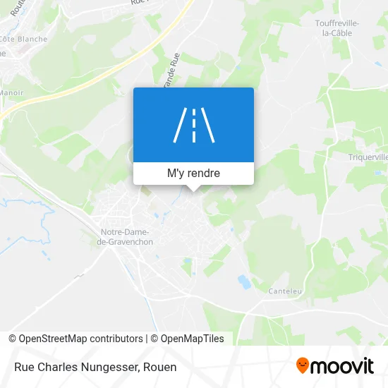 Rue Charles Nungesser plan
