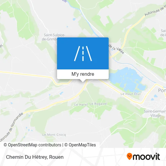 Chemin Du Hêtrey plan