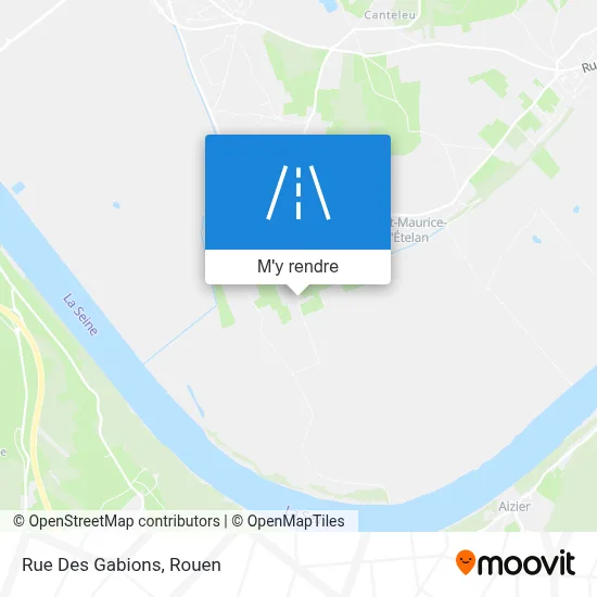 Rue Des Gabions plan