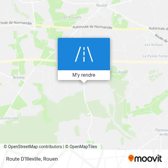 Route D'Illeville plan