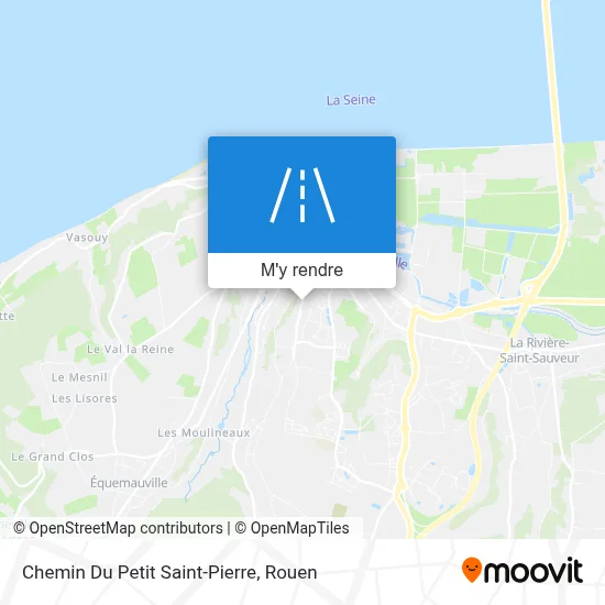 Chemin Du Petit Saint-Pierre plan