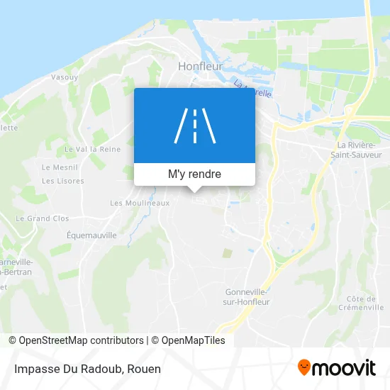 Impasse Du Radoub plan