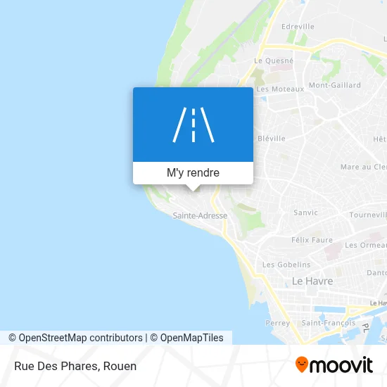 Rue Des Phares plan