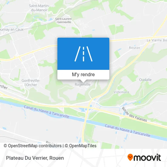 Plateau Du Verrier plan