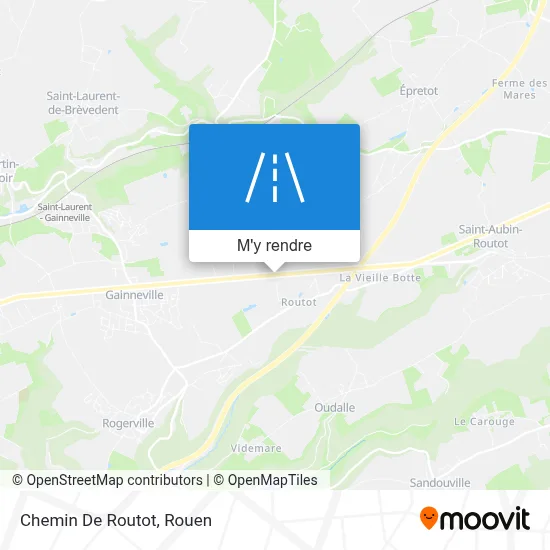 Chemin De Routot plan