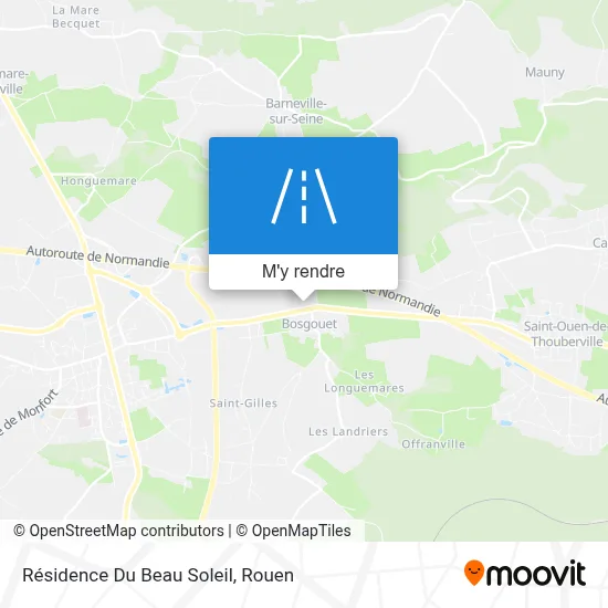 Résidence Du Beau Soleil plan