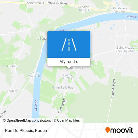 Rue Du Plessis plan