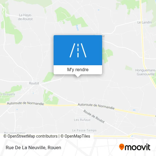 Rue De La Neuville plan