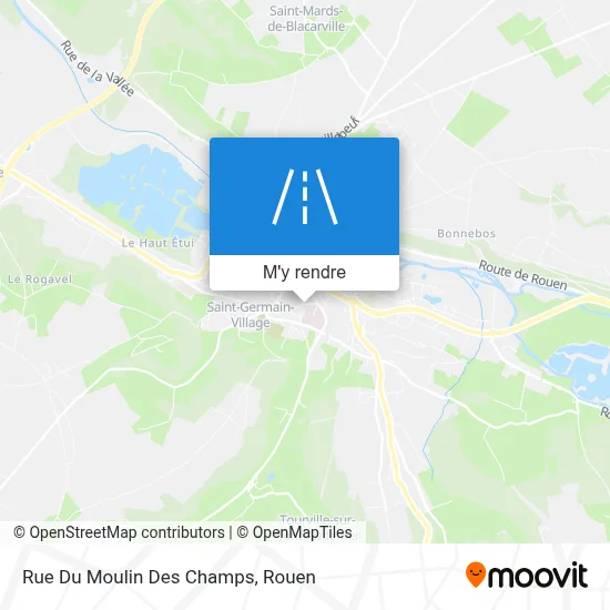 Rue Du Moulin Des Champs plan