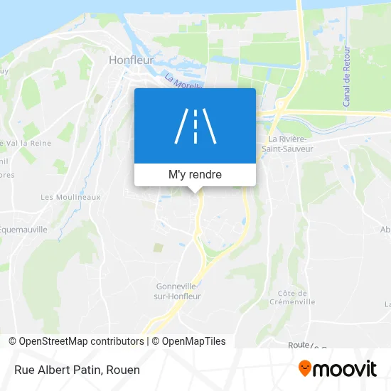 Rue Albert Patin plan