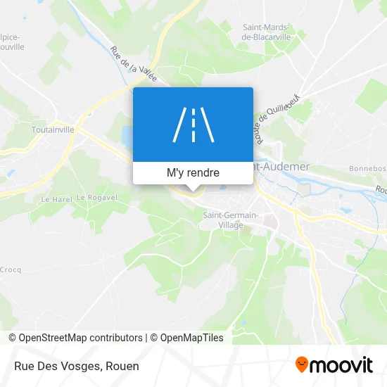 Rue Des Vosges plan