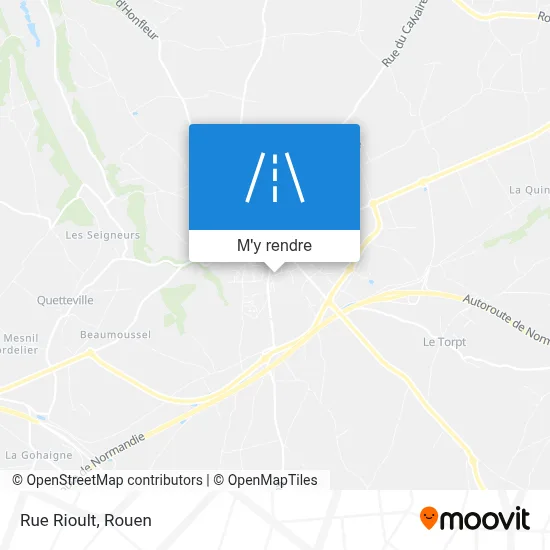 Rue Rioult plan