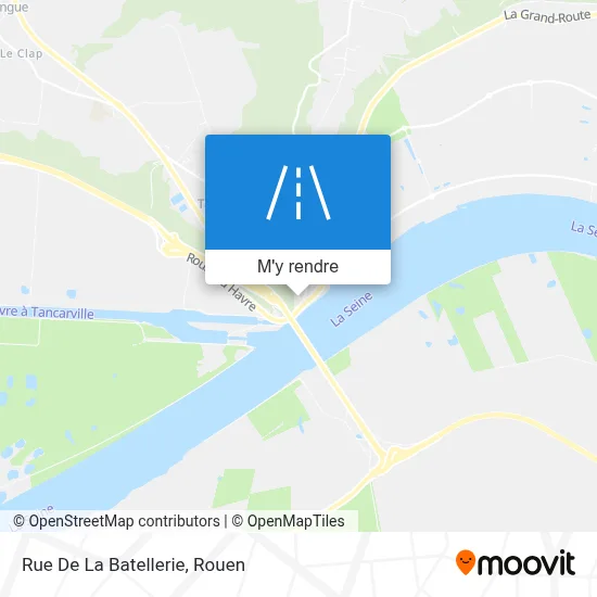 Rue De La Batellerie plan