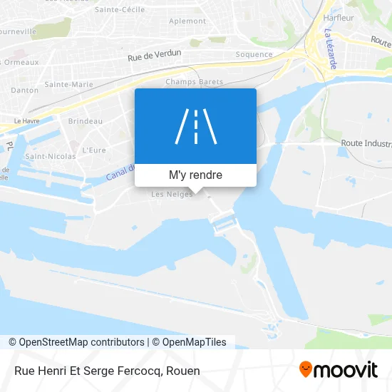 Rue Henri Et Serge Fercocq plan