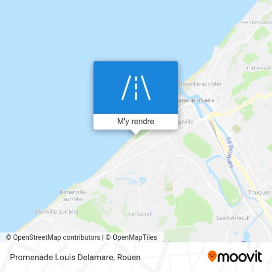 Promenade Louis Delamare plan