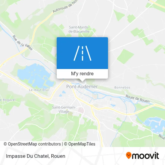 Impasse Du Chatel plan