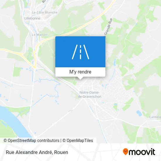 Rue Alexandre André plan