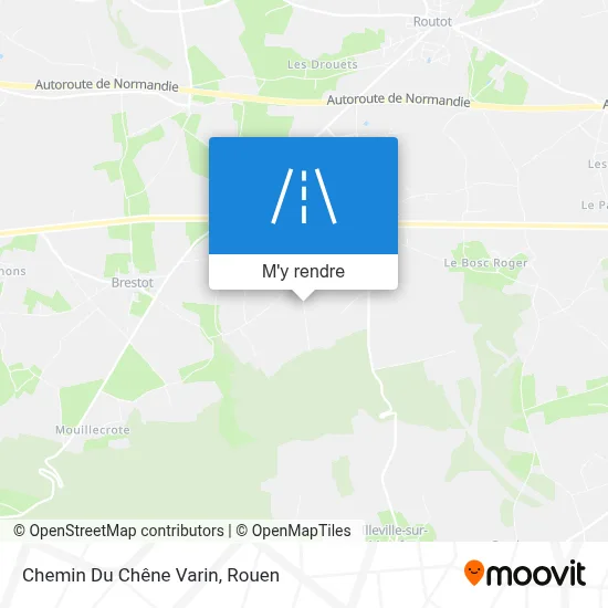 Chemin Du Chêne Varin plan