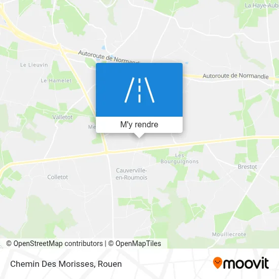 Chemin Des Morisses plan