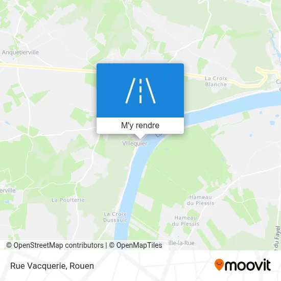 Rue Vacquerie plan