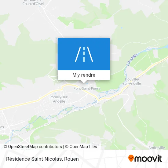 Résidence Saint-Nicolas plan