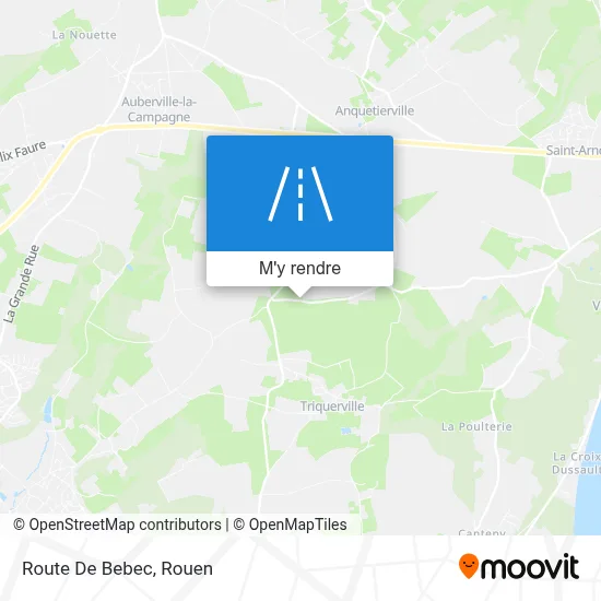 Route De Bebec plan